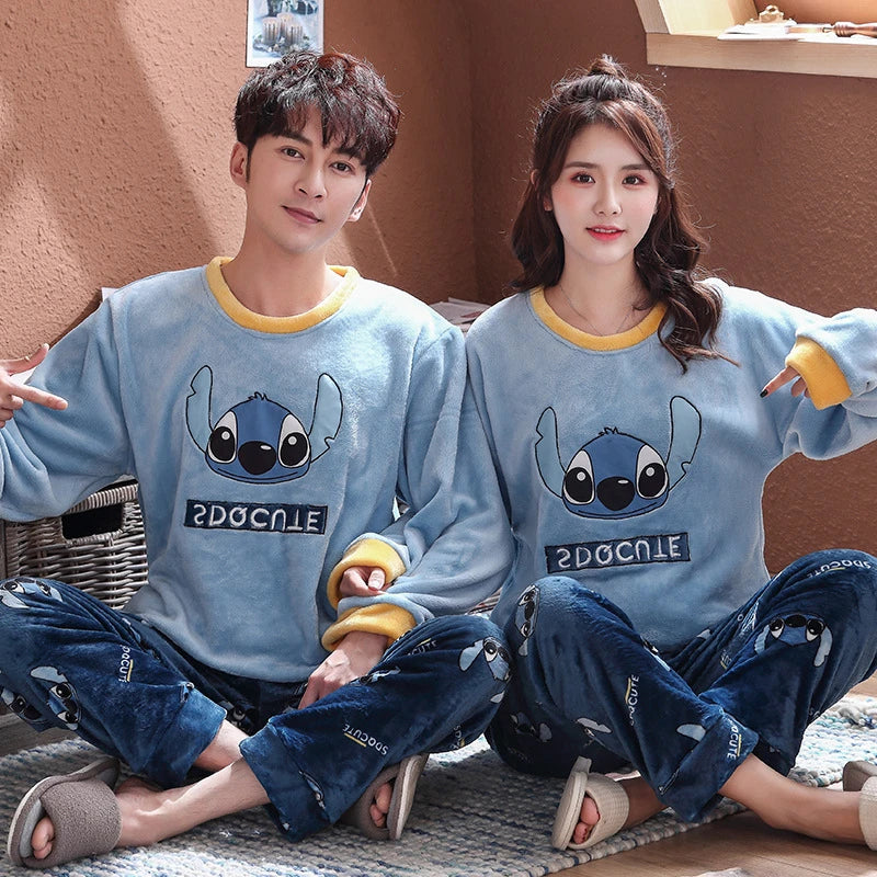 Pyjama Stitch Couple