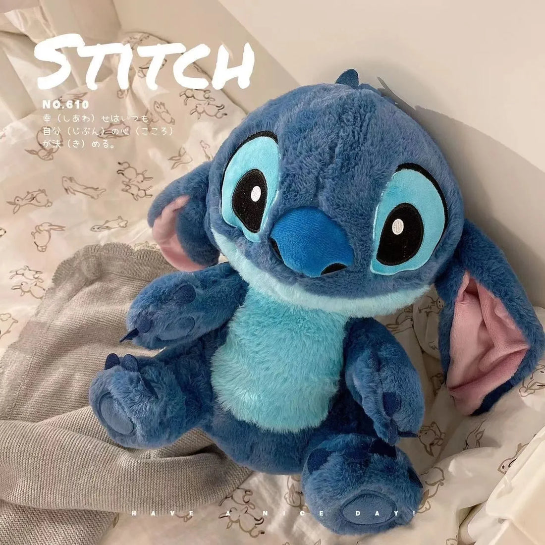 Peluche Stitch Bleu
