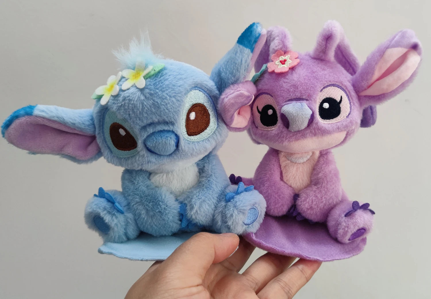 Peluche Stitch Et Angel Magnétique