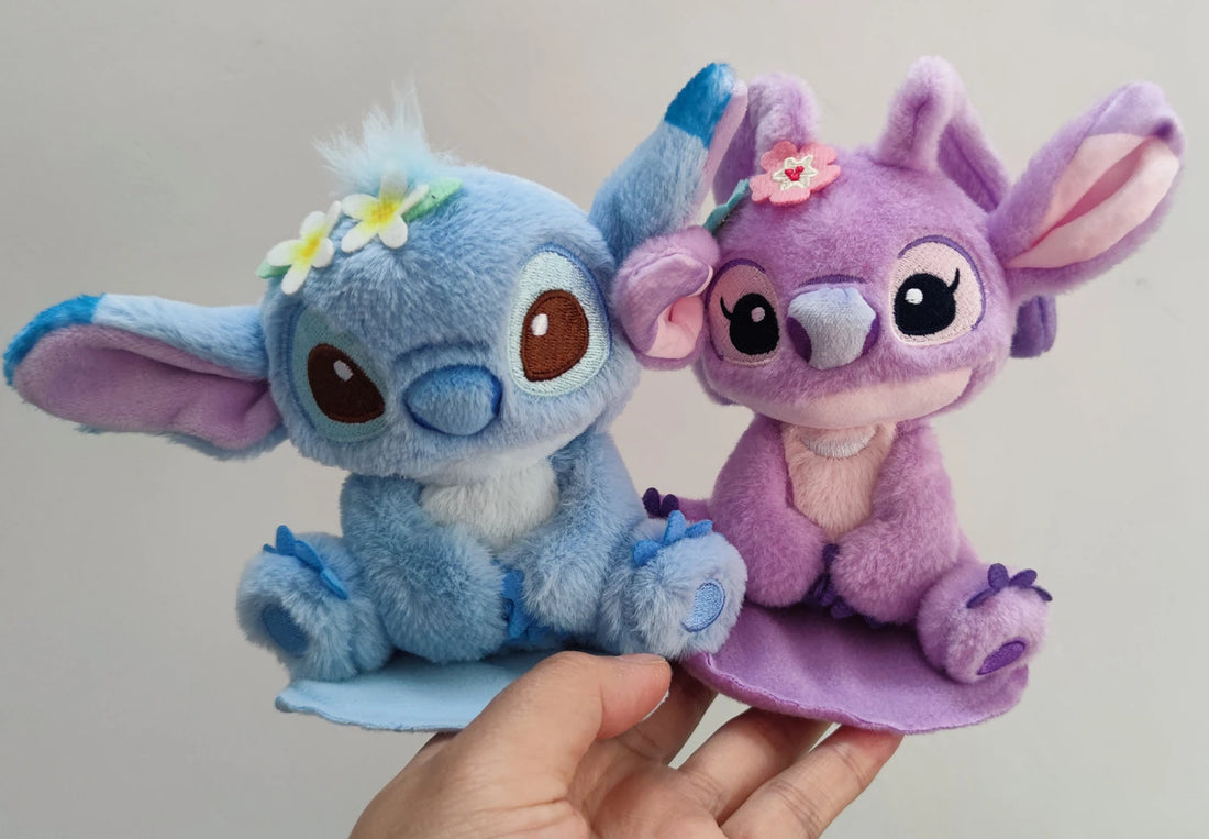 Peluche Stitch Et Angel Magnétique