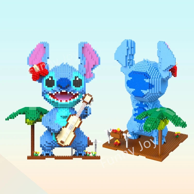 Bloc De Construction Stitch Guitare