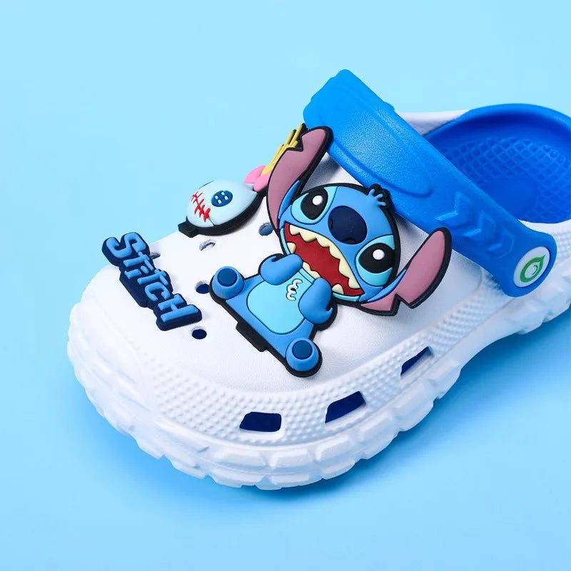 Chausson Crocs Enfant Stitch Bleu