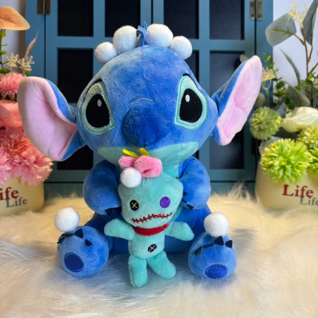 Peluche Stitch et Scrump