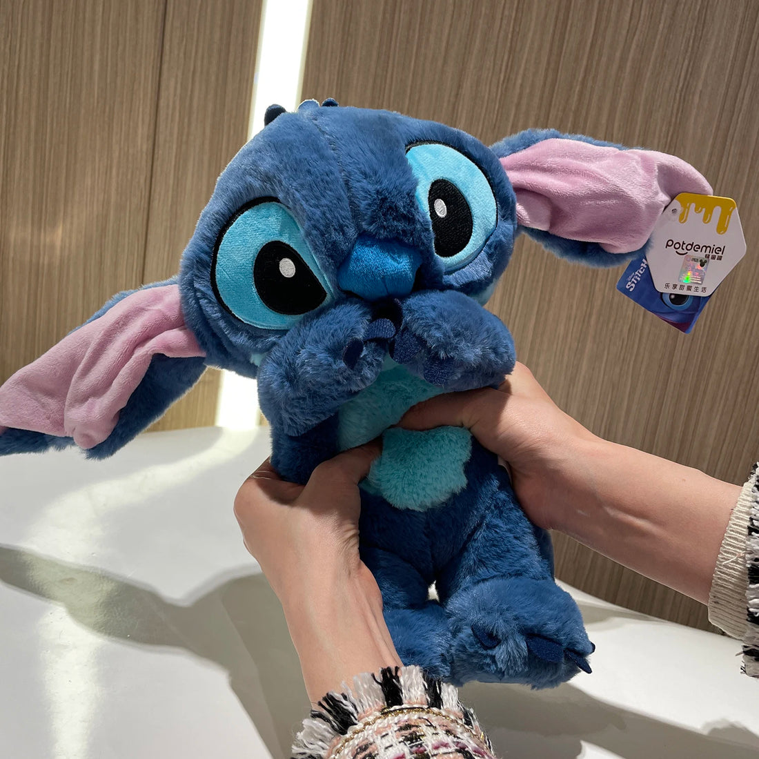Peluche Stitch Oreilles Qui bouge 33 cm