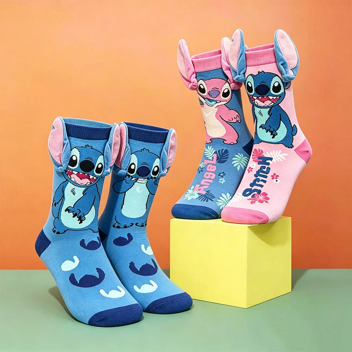 Chaussettes Stitch Et Angel
