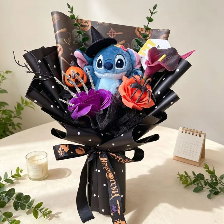 Bouquet Peluche Stitch Halloween