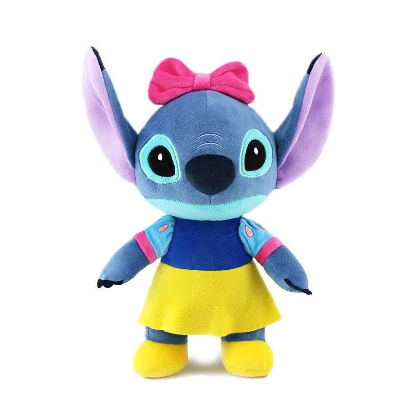 Peluche Stitch Costume Blanche Neige