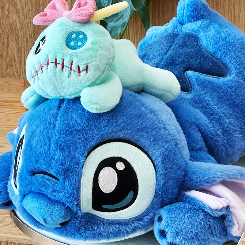 Peluche Géante Stitch et Scrump 53cm