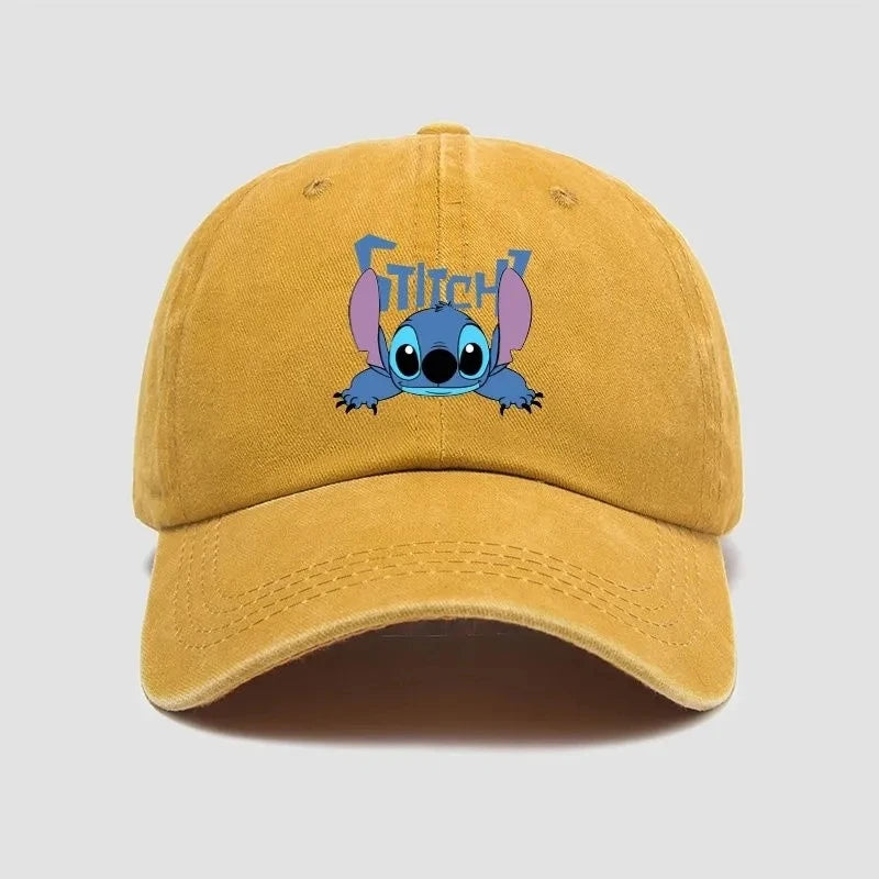 Casquette Stitch Jaune