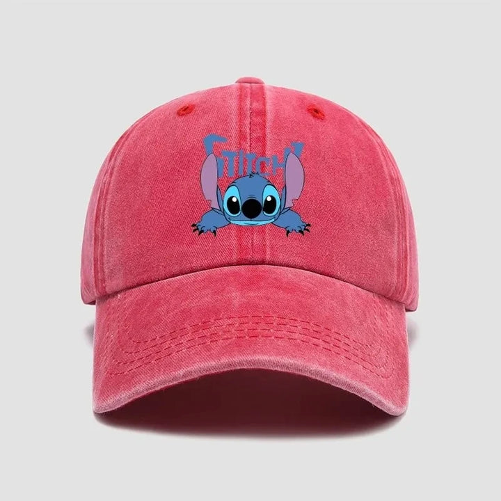 Casquette Stitch Rouge