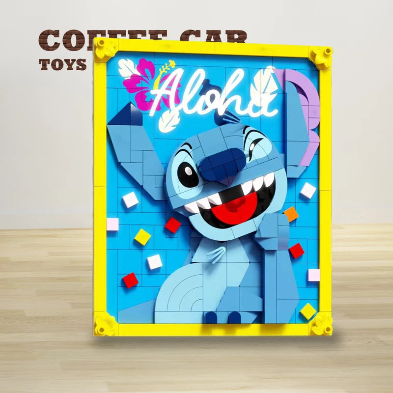 Lego Tableau Stitch