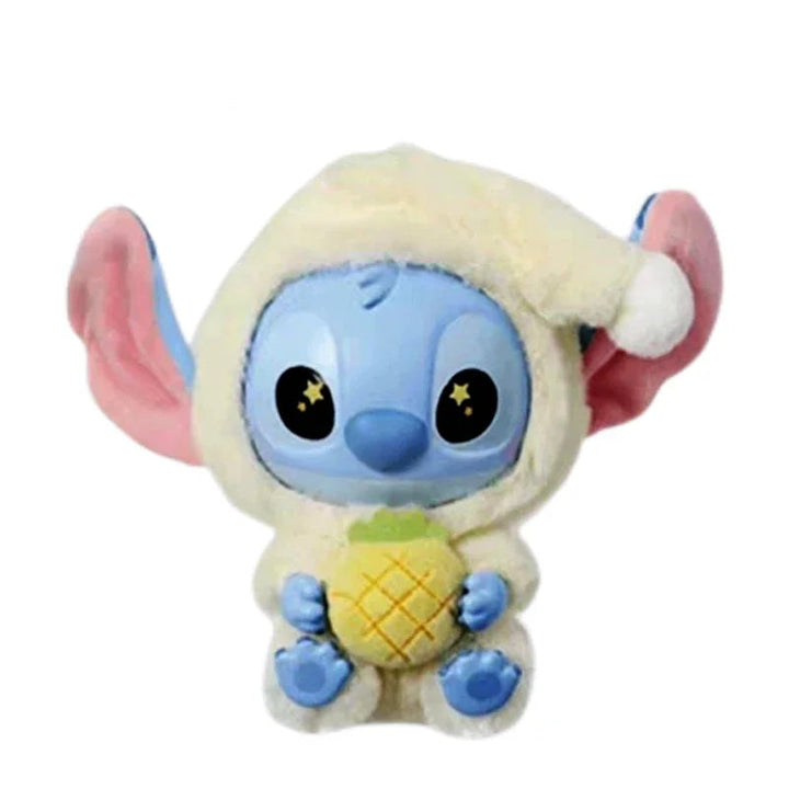 Labubu Stitch Eat Something Ananas