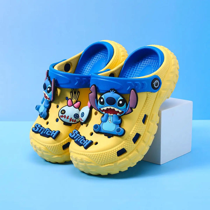 Chausson Crocs Enfant Stitch Jaune