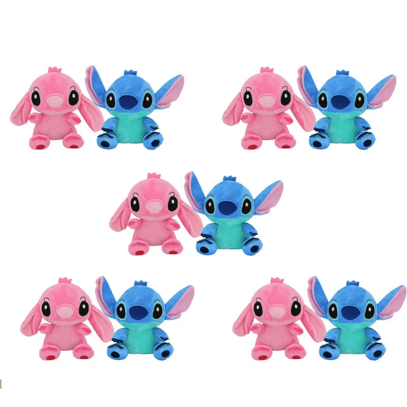 Peluche Mini Stitch et Angel