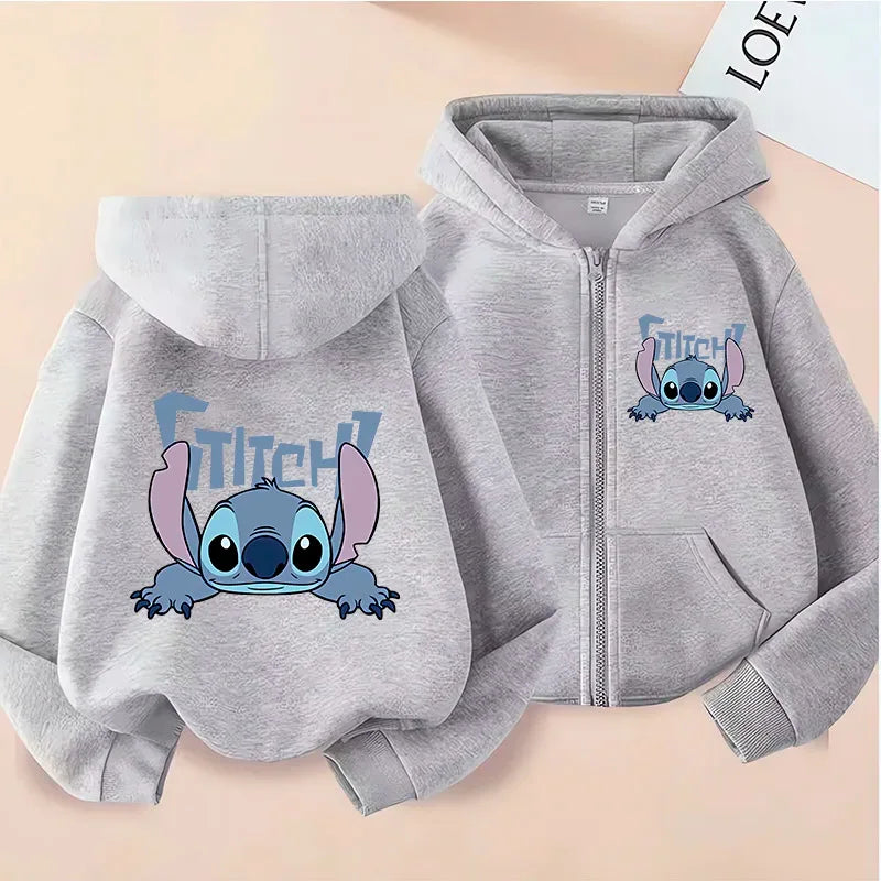 Gilet à Capuche Enfant Stitch
