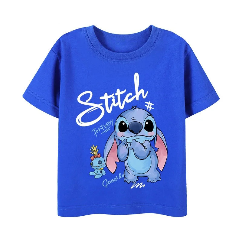 T-shirt Couple Stitch et Angel