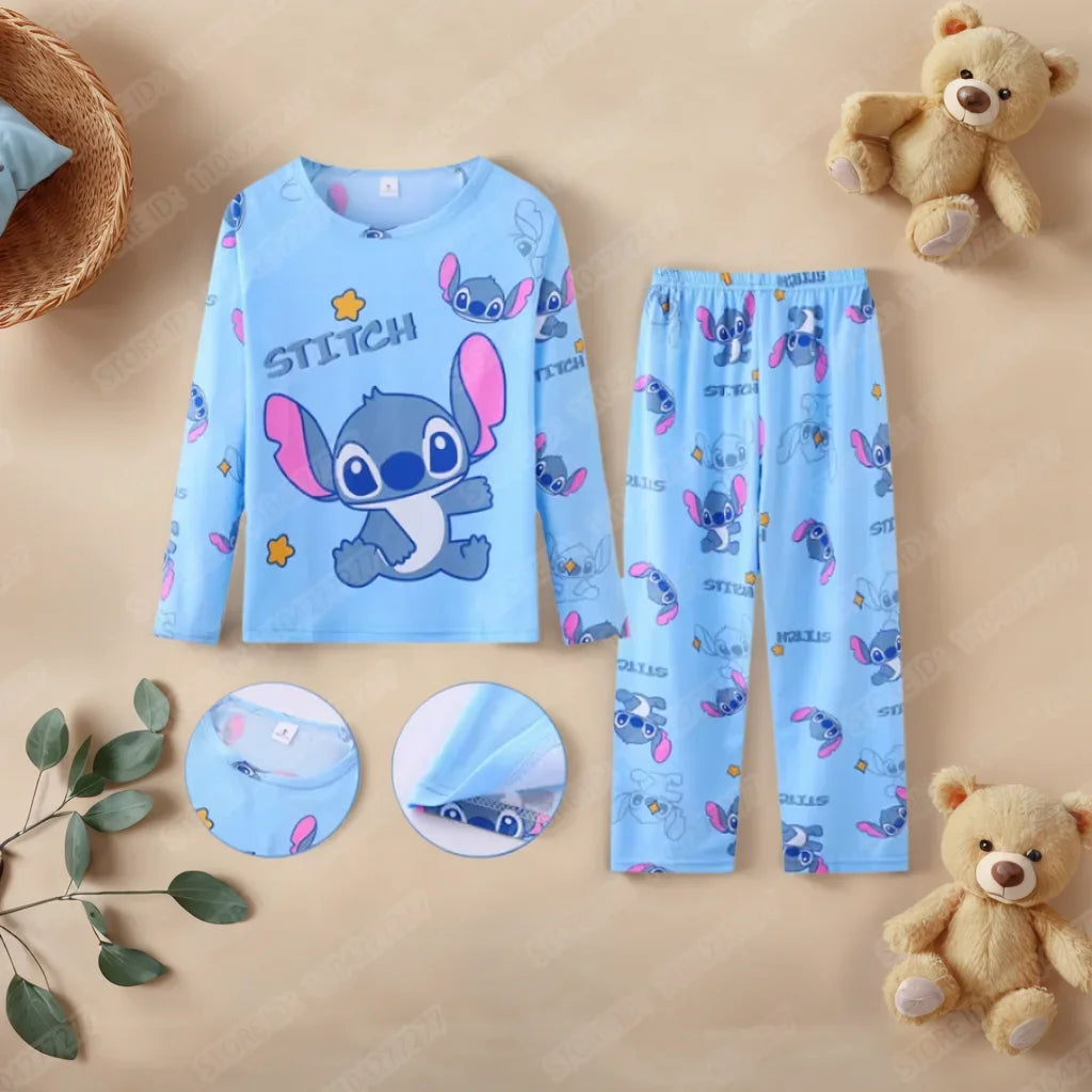 Pyjama Enfant Stitch Bleu