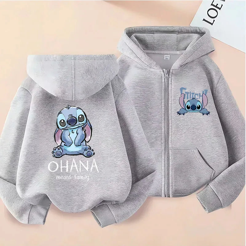 Gilet à Capuche Enfant Stitch Ohana