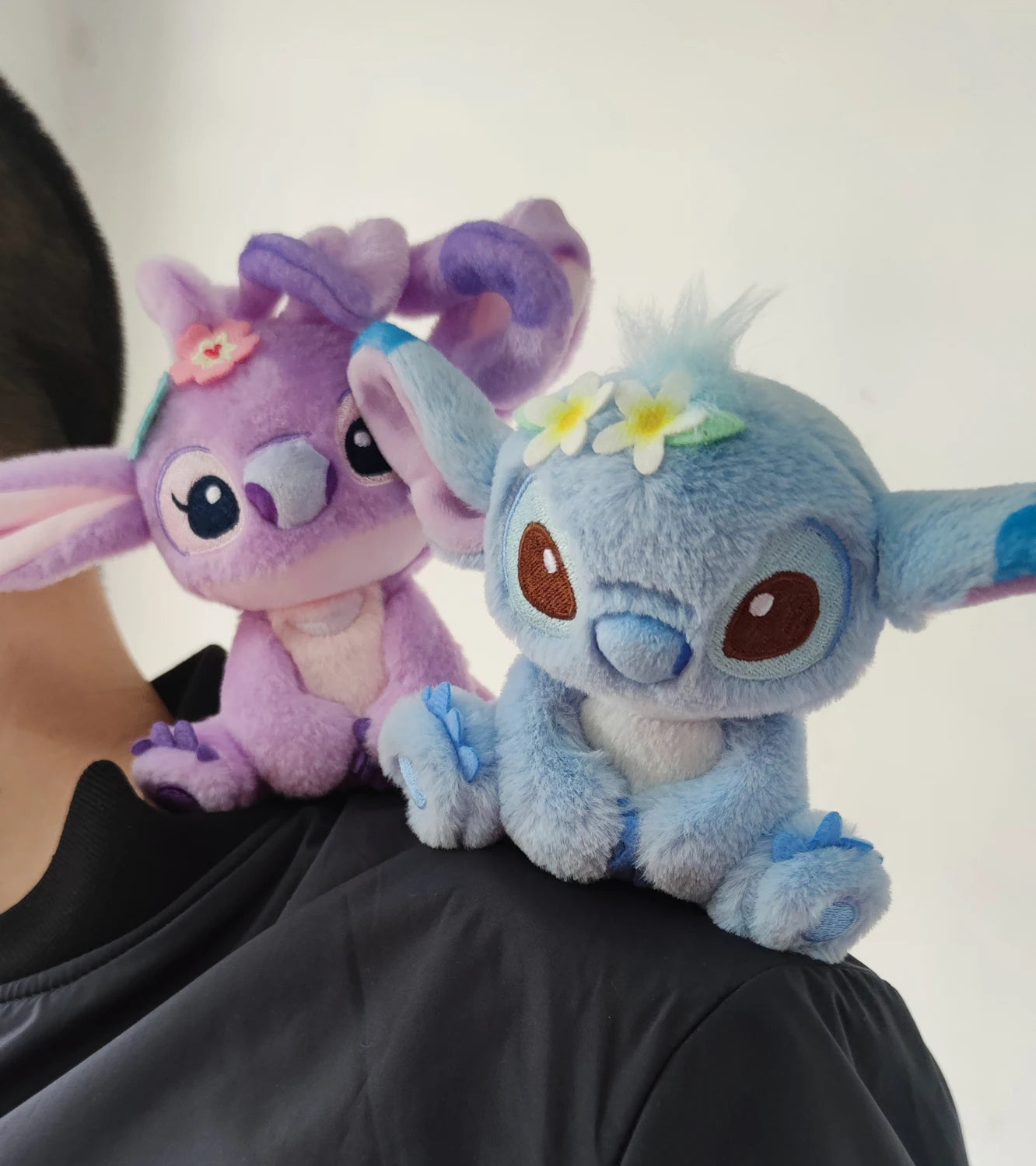 Peluche Stitch Et Angel Magnétique