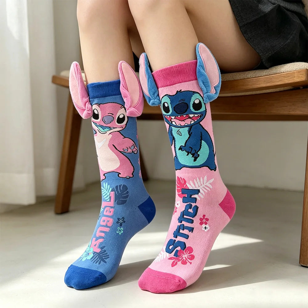 Chaussettes Stitch Et Angel